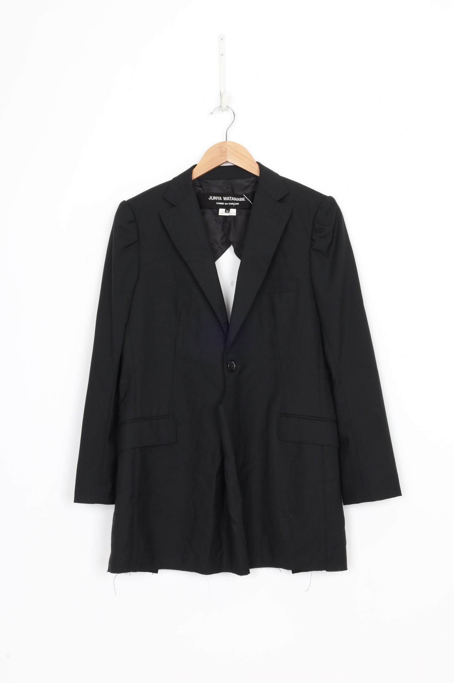 Junya Watanabe Comme Des Garcons Womens Black Blazer Size M