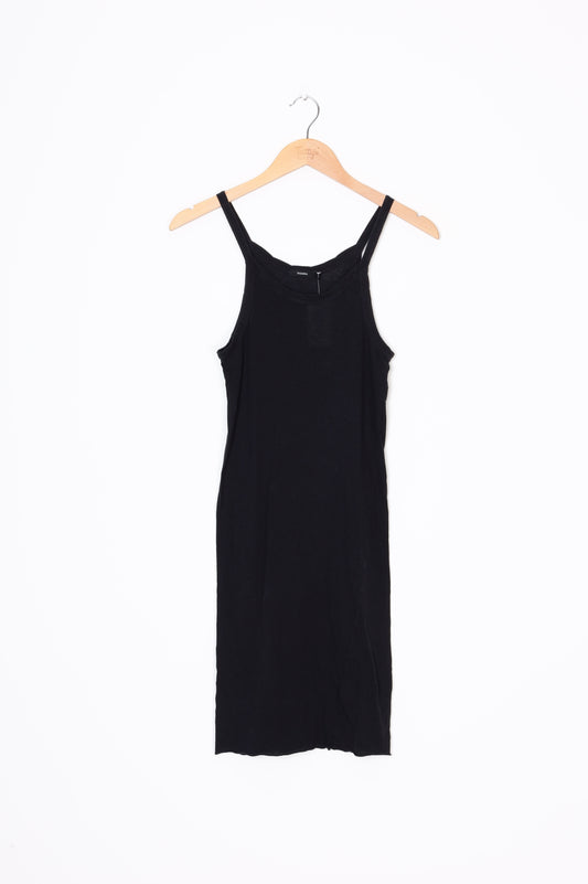 Bassike Womens Black Dress Size S