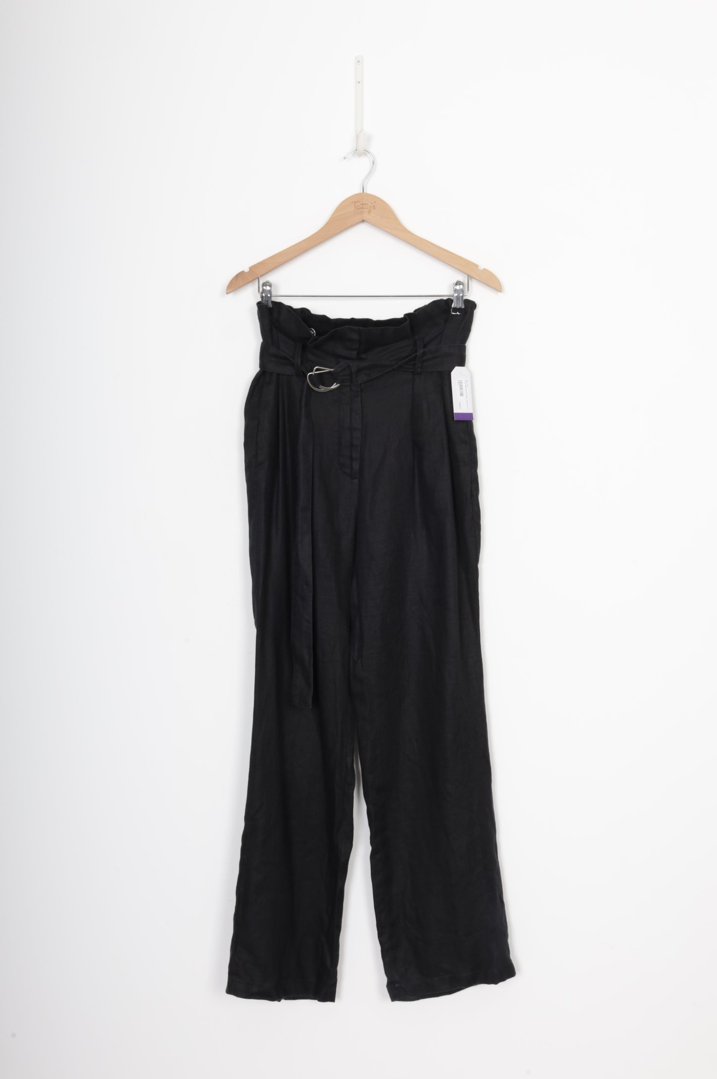 Anine Bing Womens Black Pants Size 38