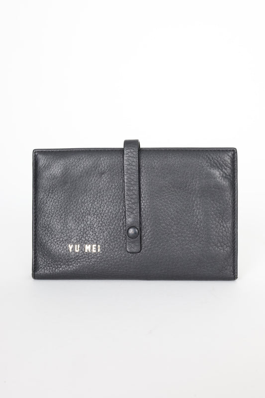 Yu Mei Womens Black Wallet Size O/S