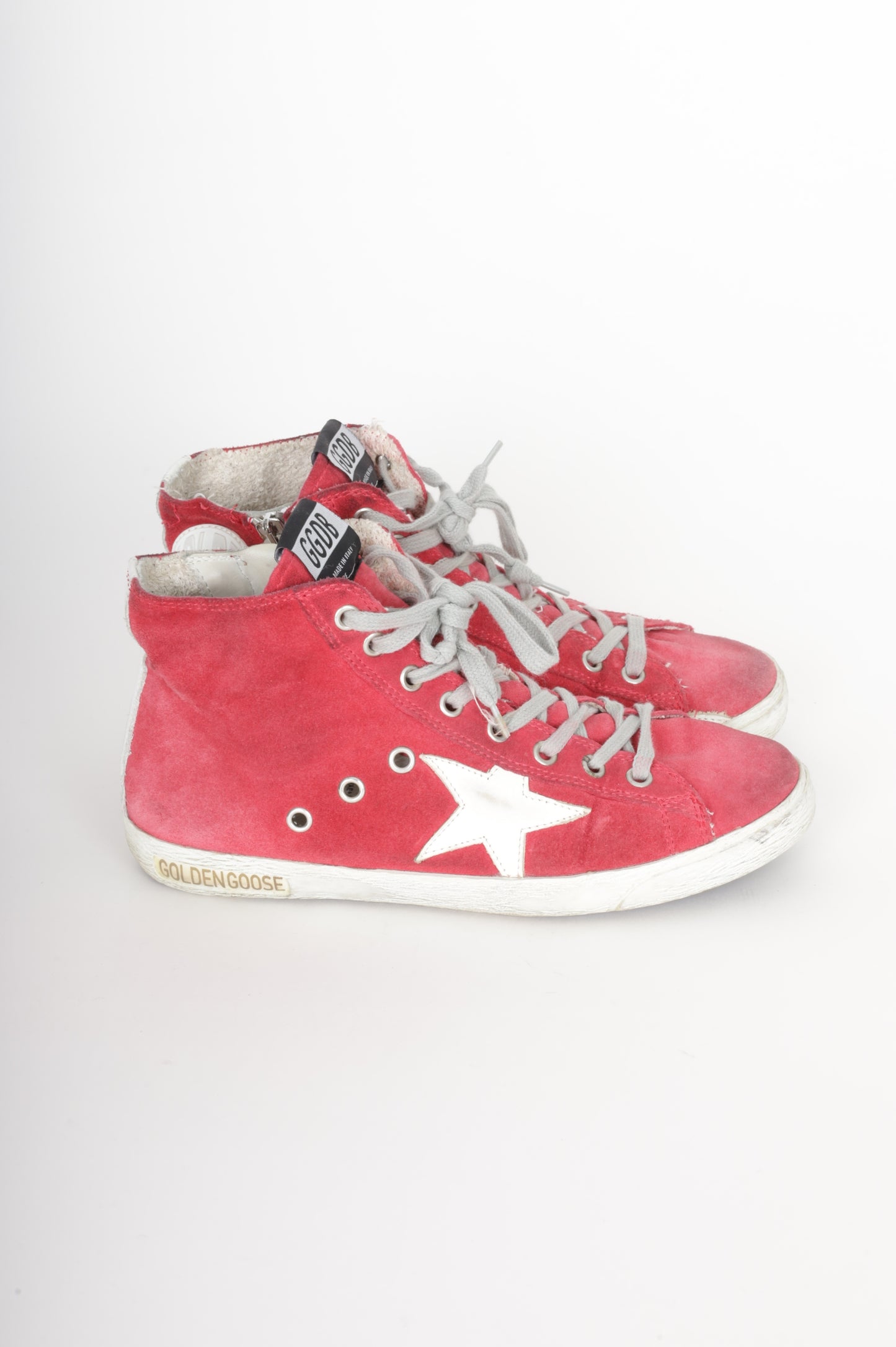 Golden Goose Womens Red Sneakers Size 37