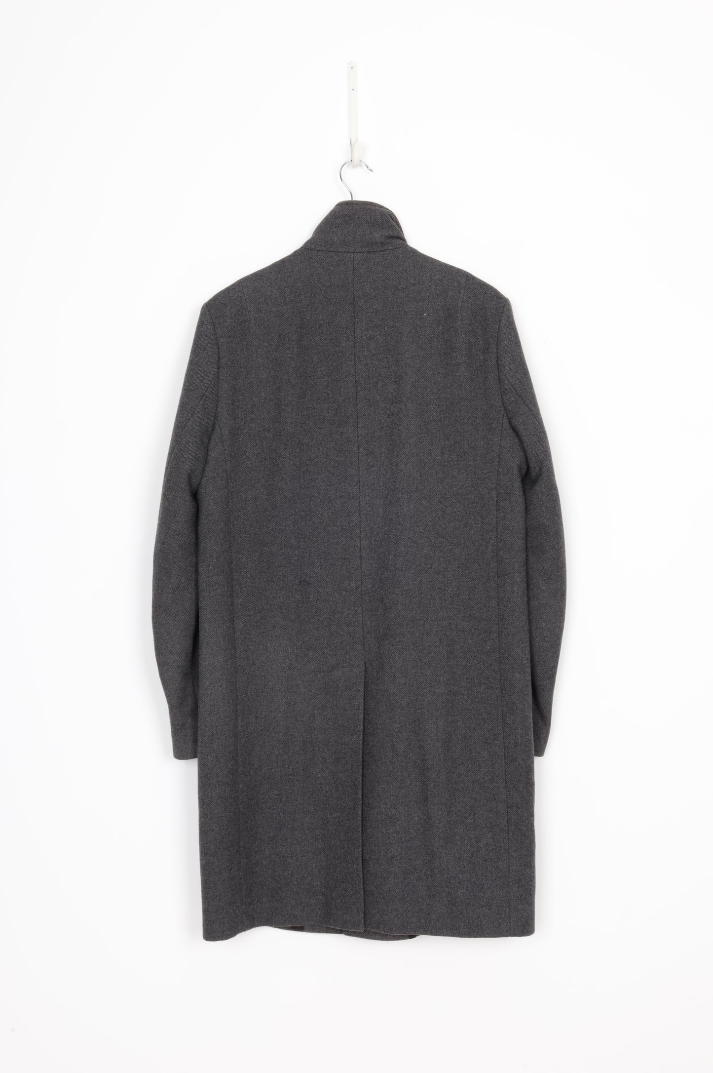 All Saints Mens Grey Coat Size L