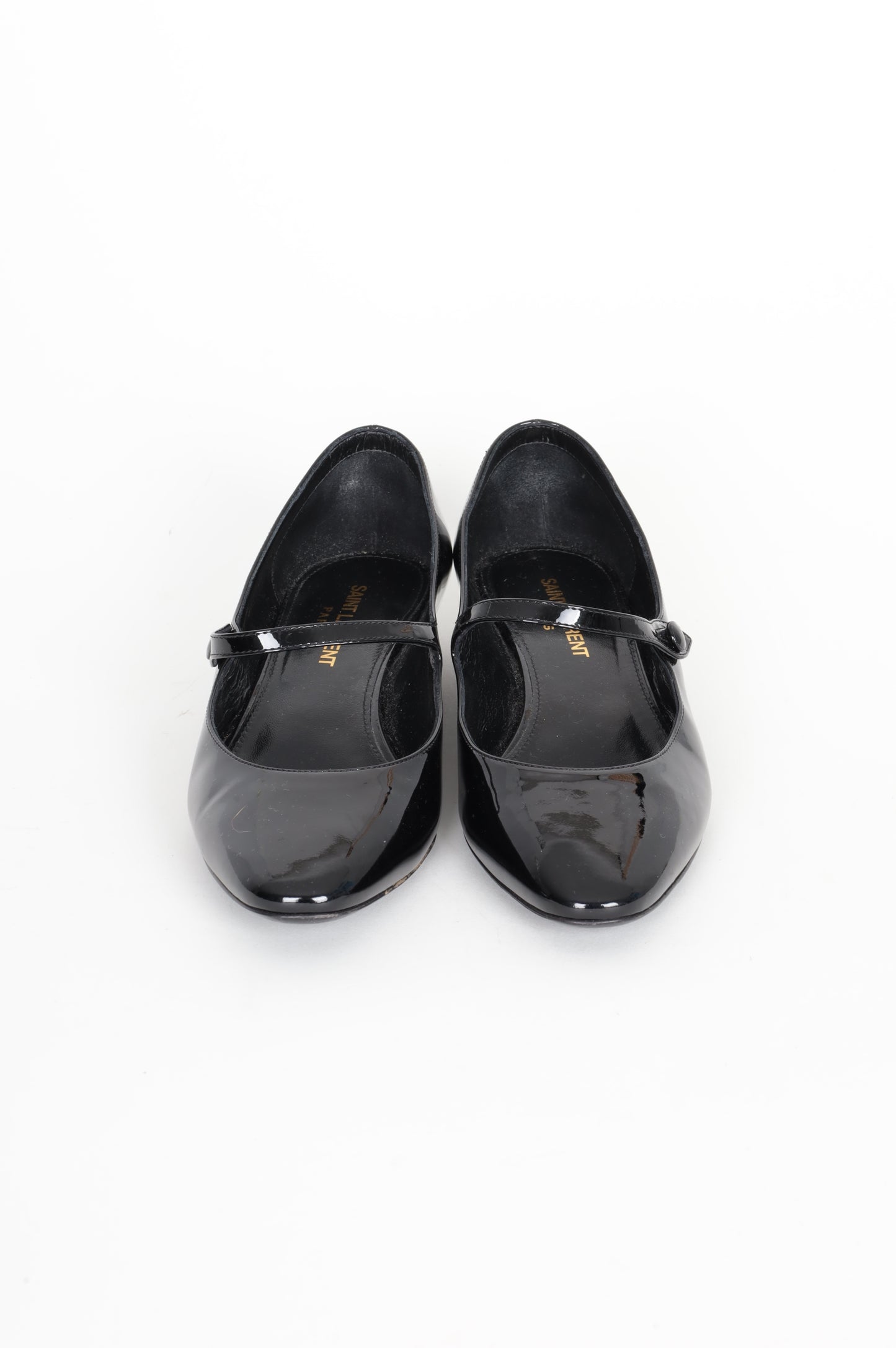 Saint Laurent Womens Black Shoes Size EU 35.5