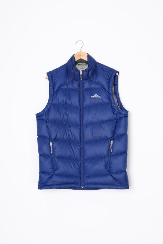 Kathmandu Mens Blue Vest Size L