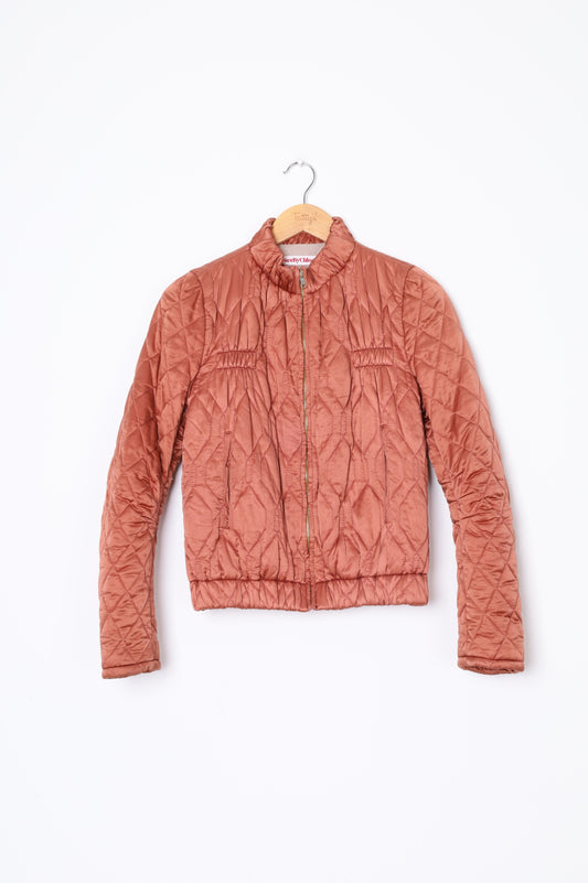 See by Chloe Womens Orange Jacket Size 8