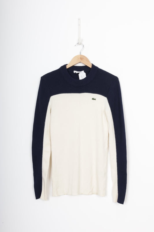 Lacoste Womens Blue Jumper Size 40