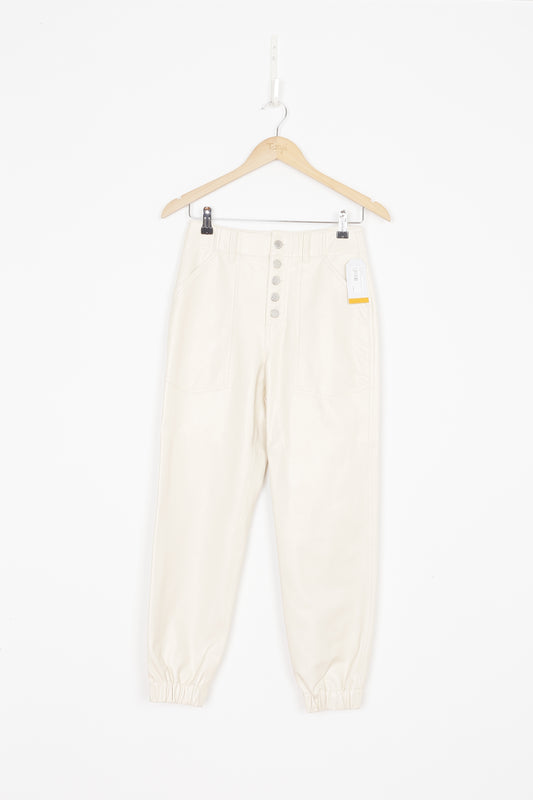 Veronica Beard Womens Cream Pants Size W 26