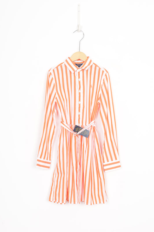 Polo Kids Orange Dress Size 10 YO