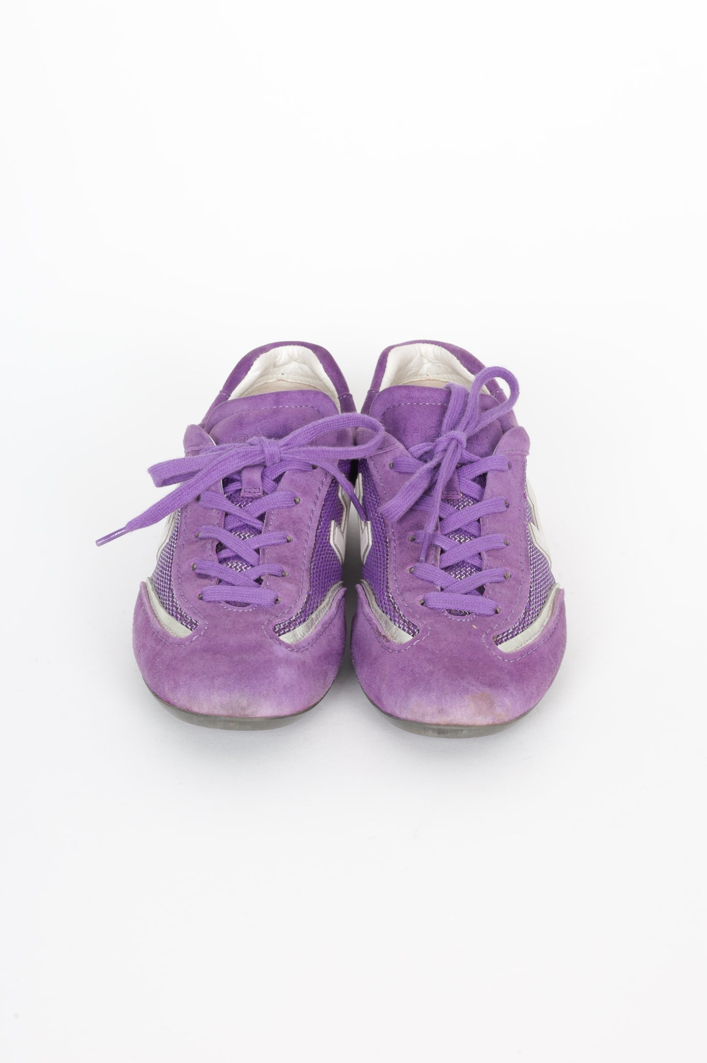 Hogan Womens Purple Sneakers Size 38