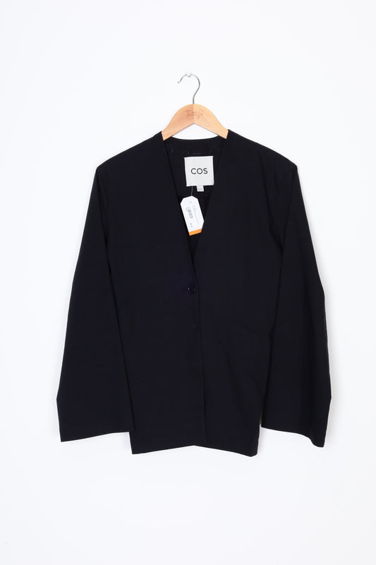 Cos Womens Black Jacket Size EU 34
