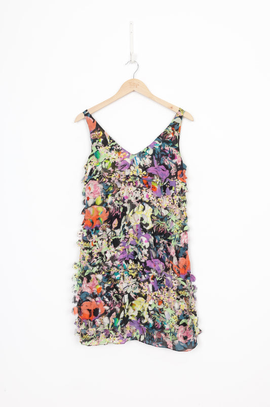 Diane von Furstenberg Womens White Dress Size 4