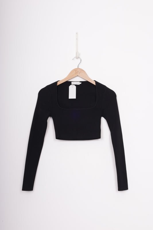 Scanlan Theodore Womens Black Top Size XS