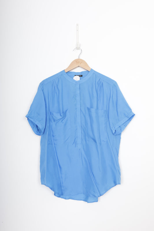 Storm Womens Blue Shirt Size 16