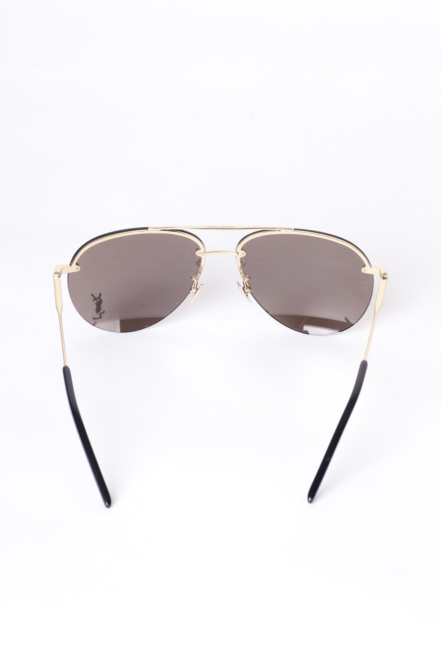 Saint Laurent Womens Brown Sunglasses Size O/S