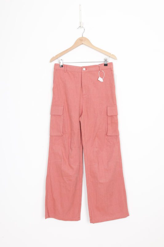 vcruan studio Womens Pink Pants Size XL