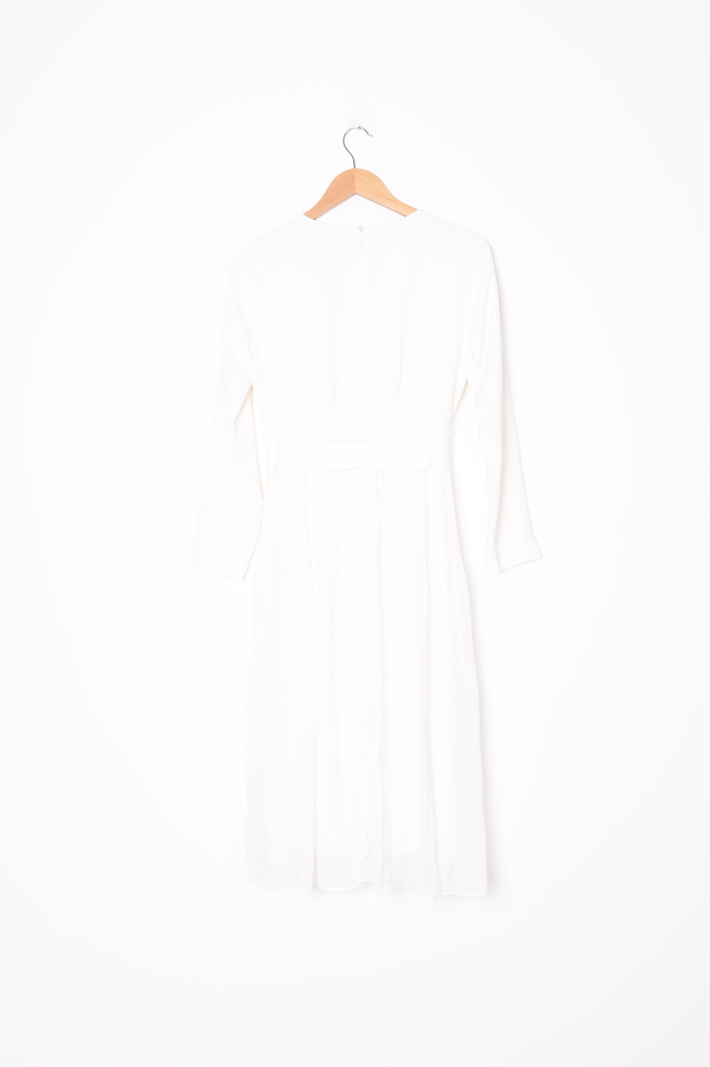 Luxe by Seraphine Womens White Dress Size 8