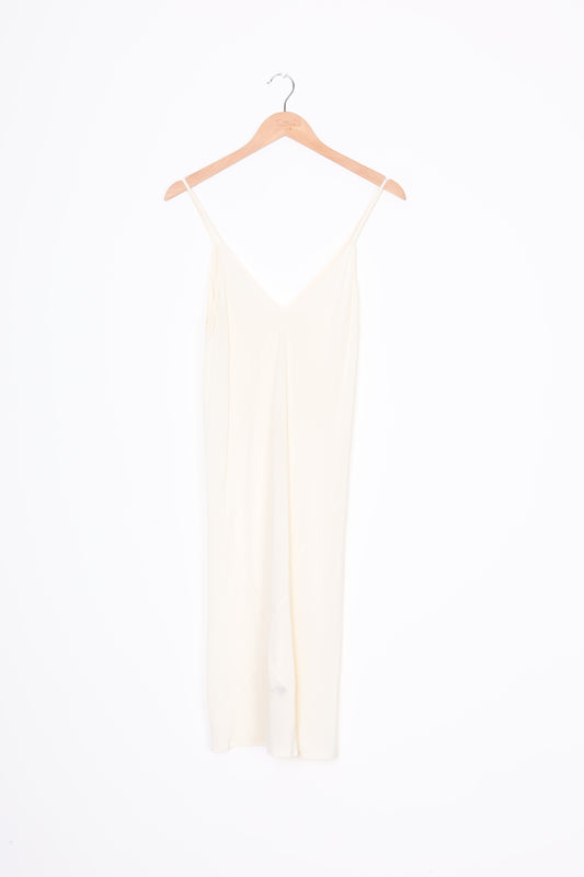 Miss Crabb Womens Cream Dress Size 10