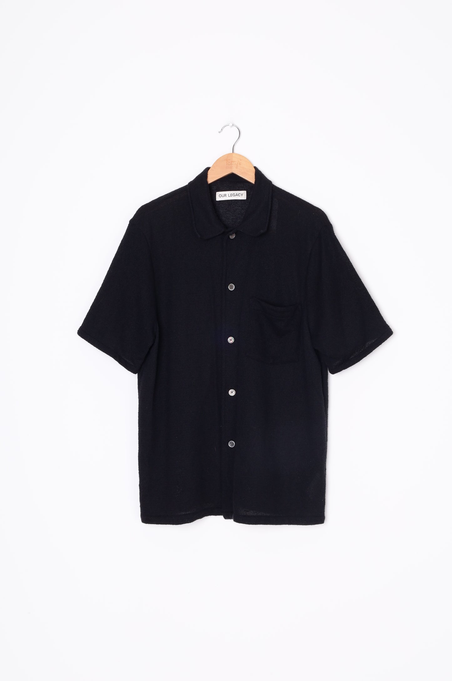 Our legacy Mens Black Shirt Size 48