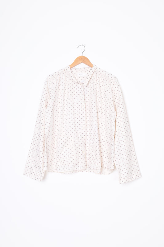 Skall Studio Womens White Shirt Size EU 40
