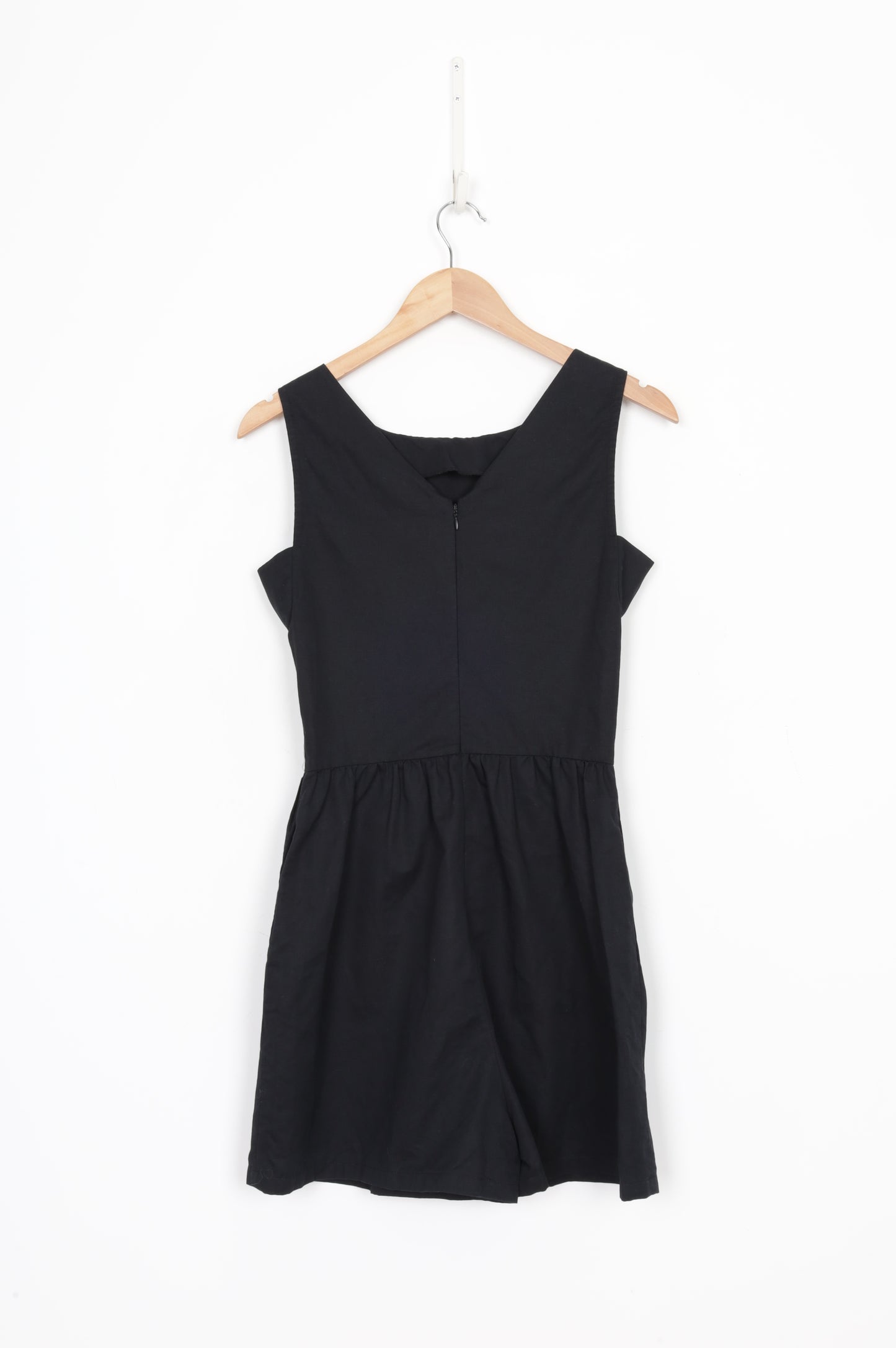 Kate Spade Saturday Womens Black Playsuit Size S