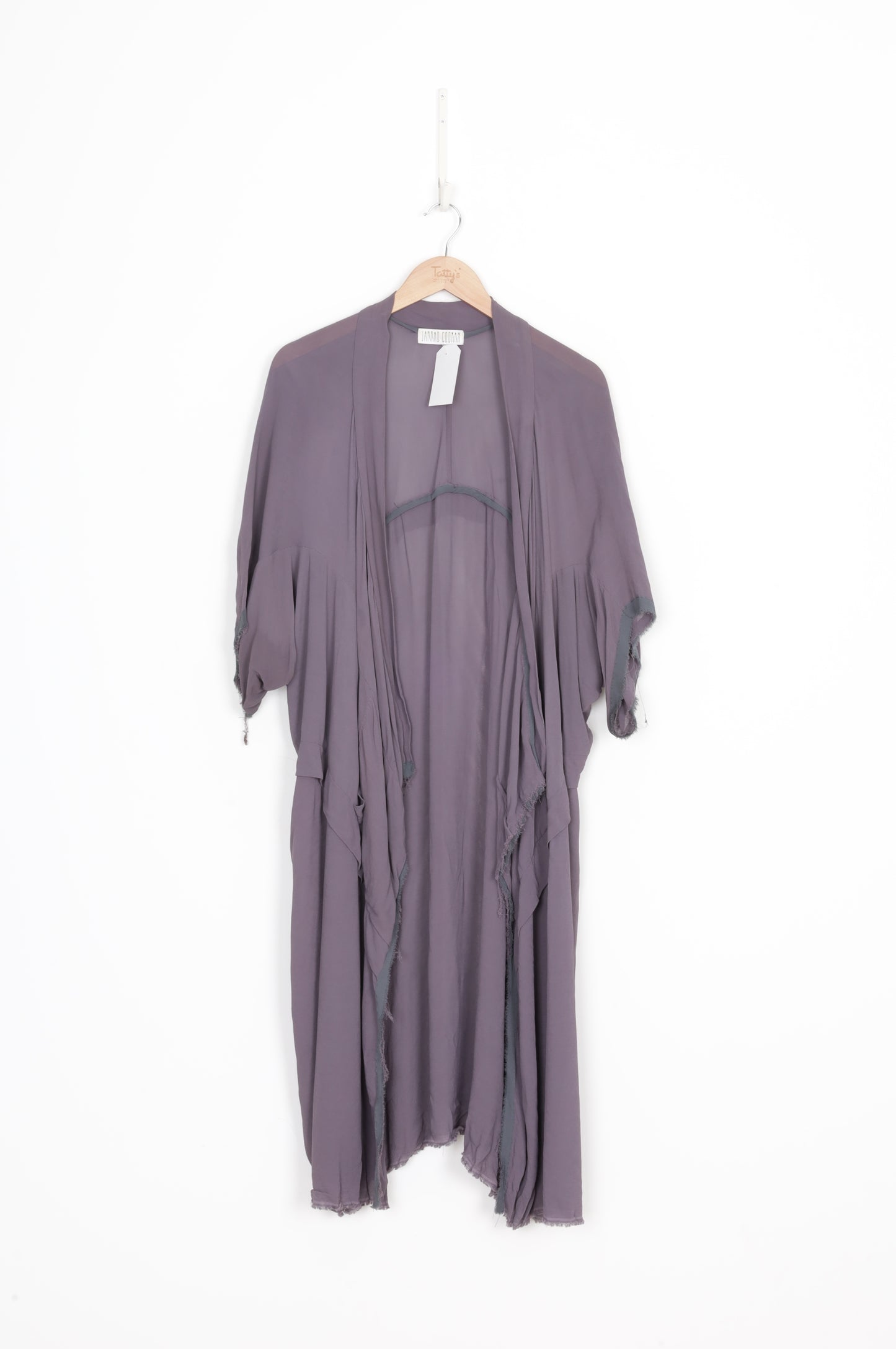 Jarrad Godman Womens Grey Coat Size O/S