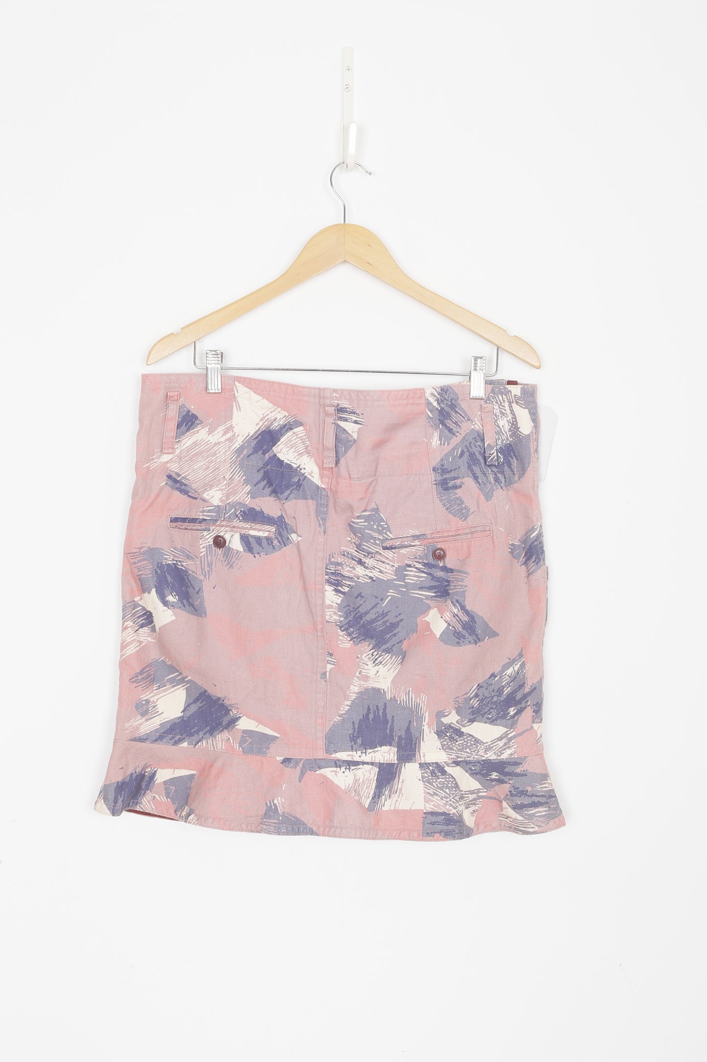 Isabel Marant Etoile Womens Purple Mini Skirt Size EU 42