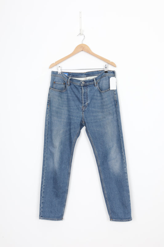 Acne Studios Mens Blue Jeans Size 34