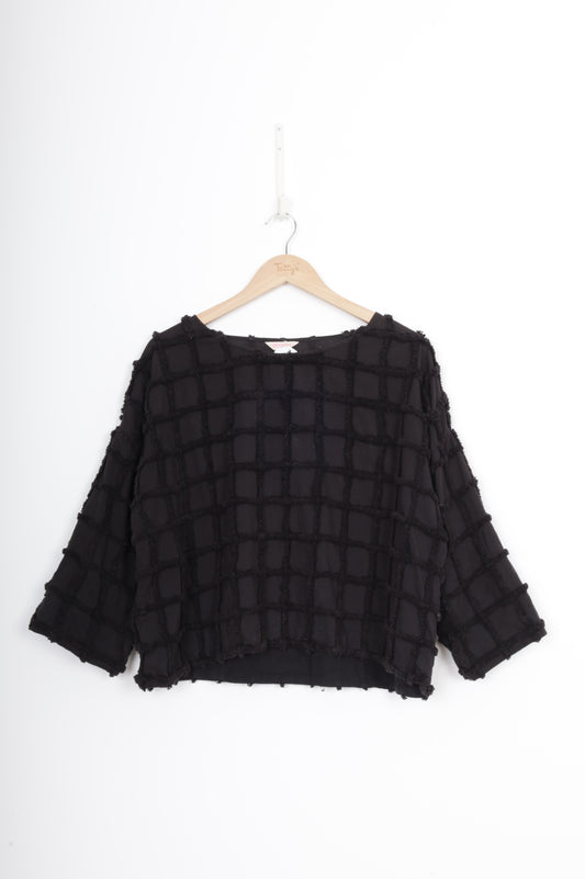 Gorman Womens Black Top Size 12