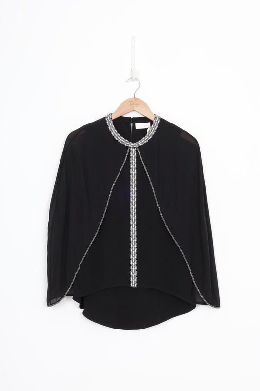 Sass and Bide Womens Black Coat Size 8