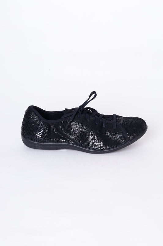 Revere Womens Black Shoes Size EU 40
