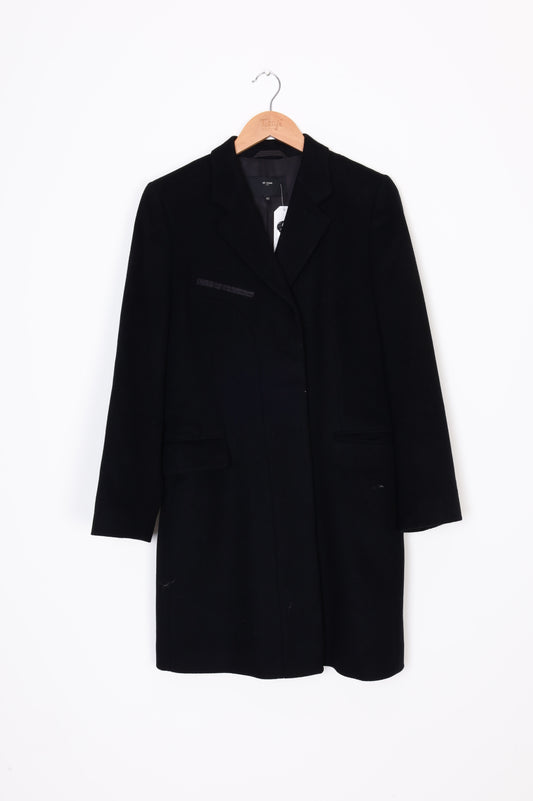 Et Vous Womens Black Coat Size 40