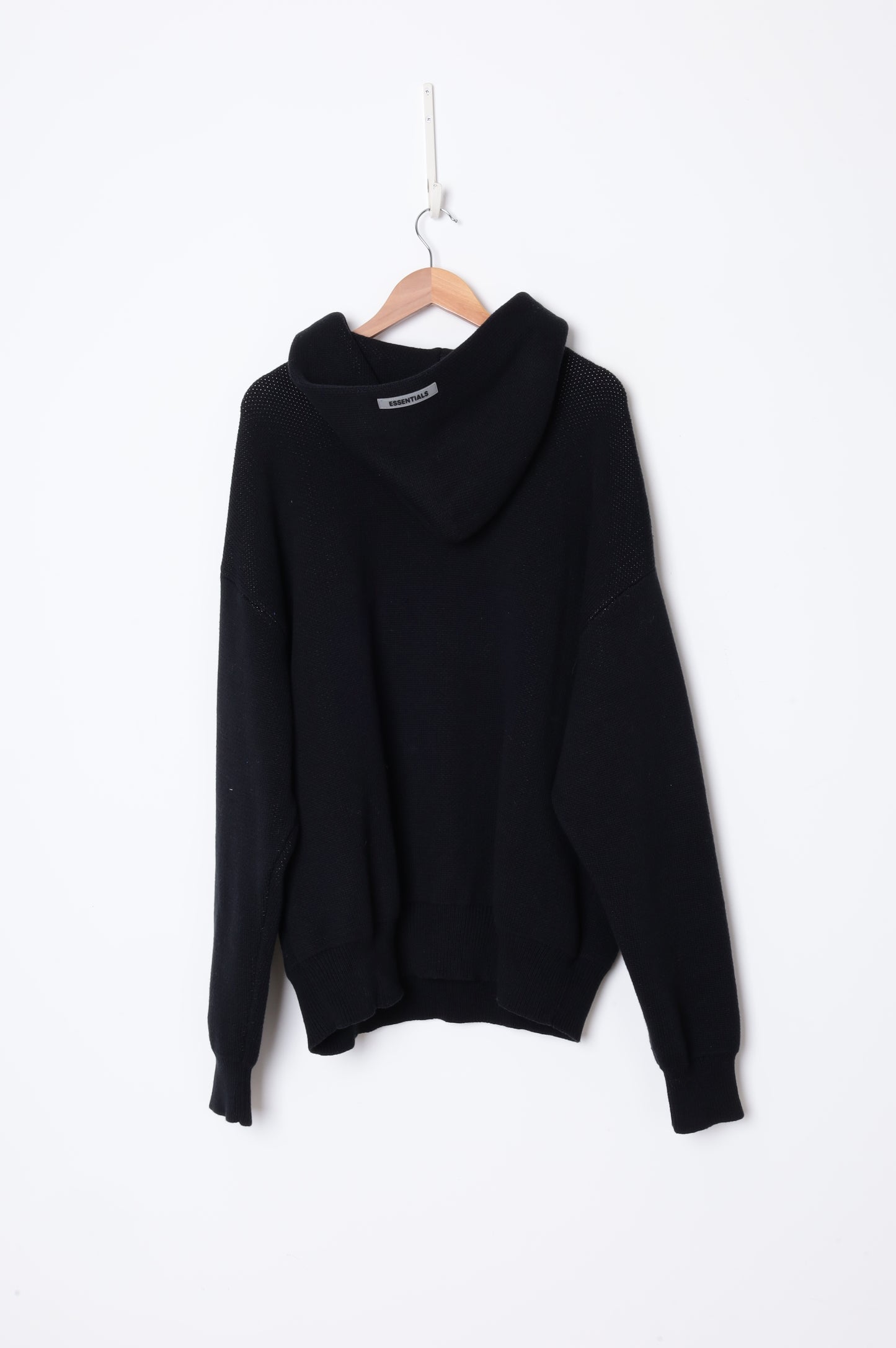 Essentials Fear of God Mens Black Jumper Size L