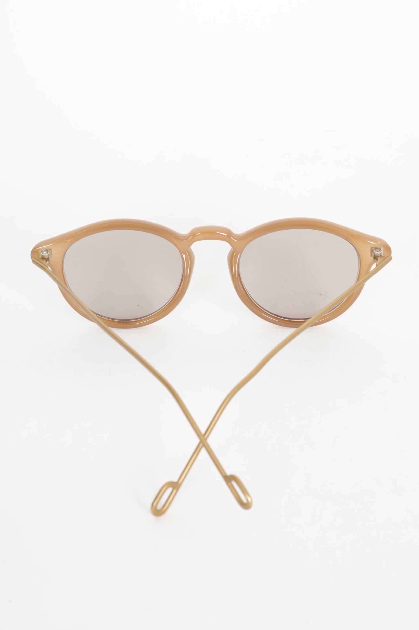 Ciqi Womens Beige Sunglasses Size O/S