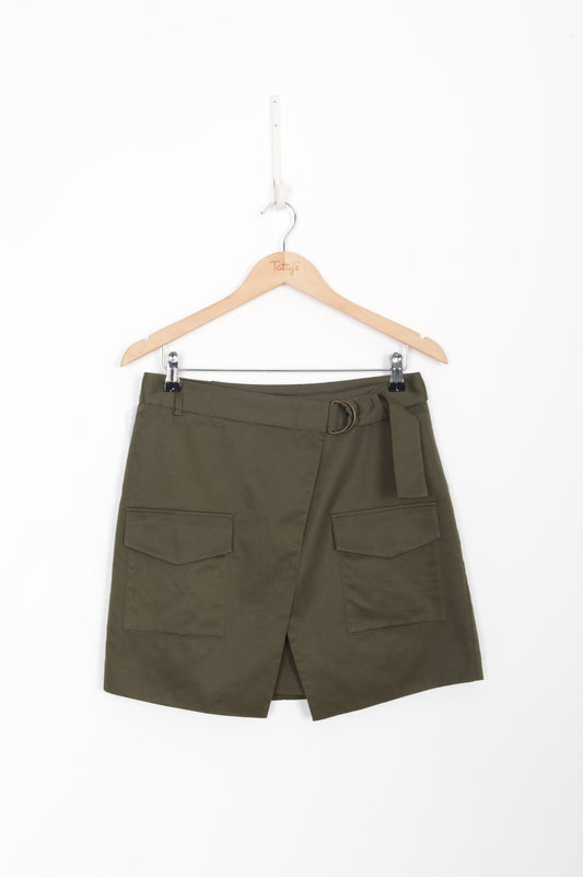 Sass & Bide Womens Green Mini Skirt Size 10