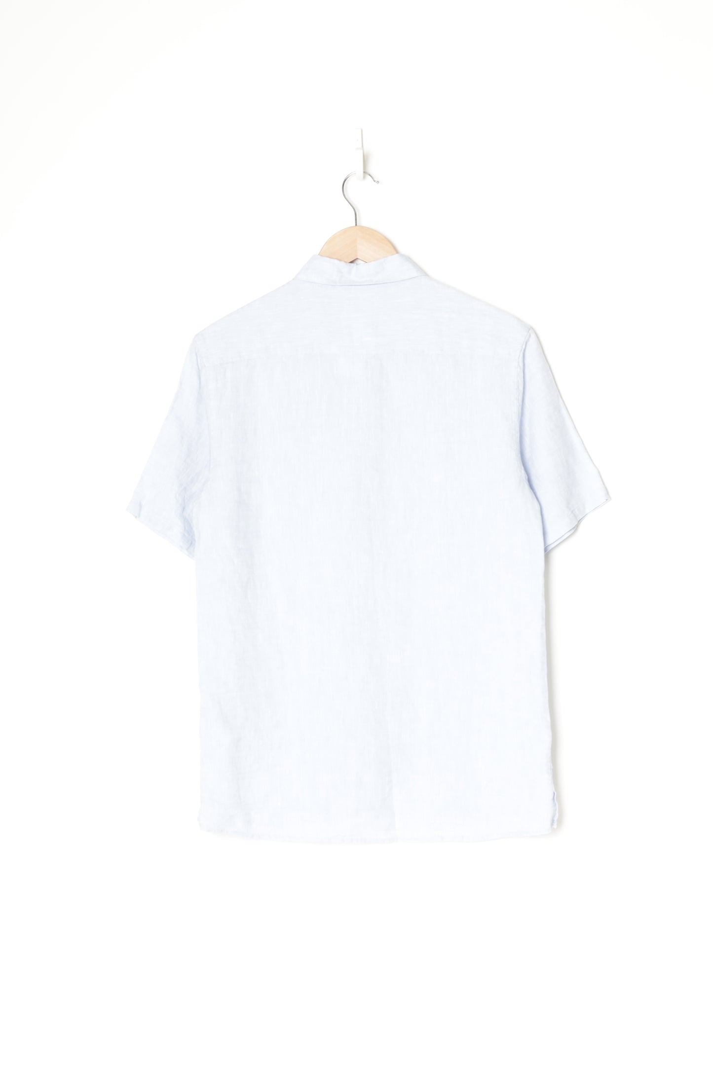 Assembly Label Mens Blue Shirt Size XS