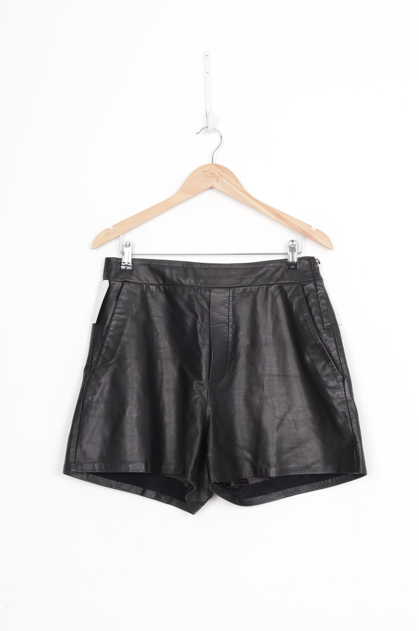 Moochi Womens Black Shorts Size 12