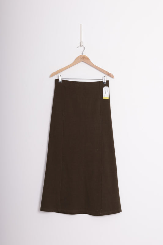 Bokeo Womens Khaki Skirt Size M