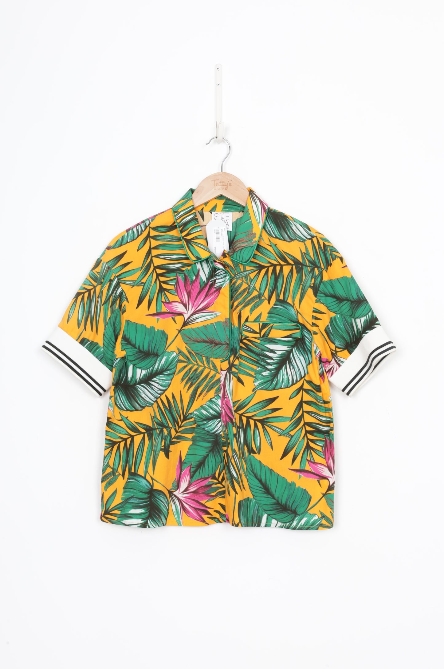 Ste Je Lana Womens Yellow Top Size 44