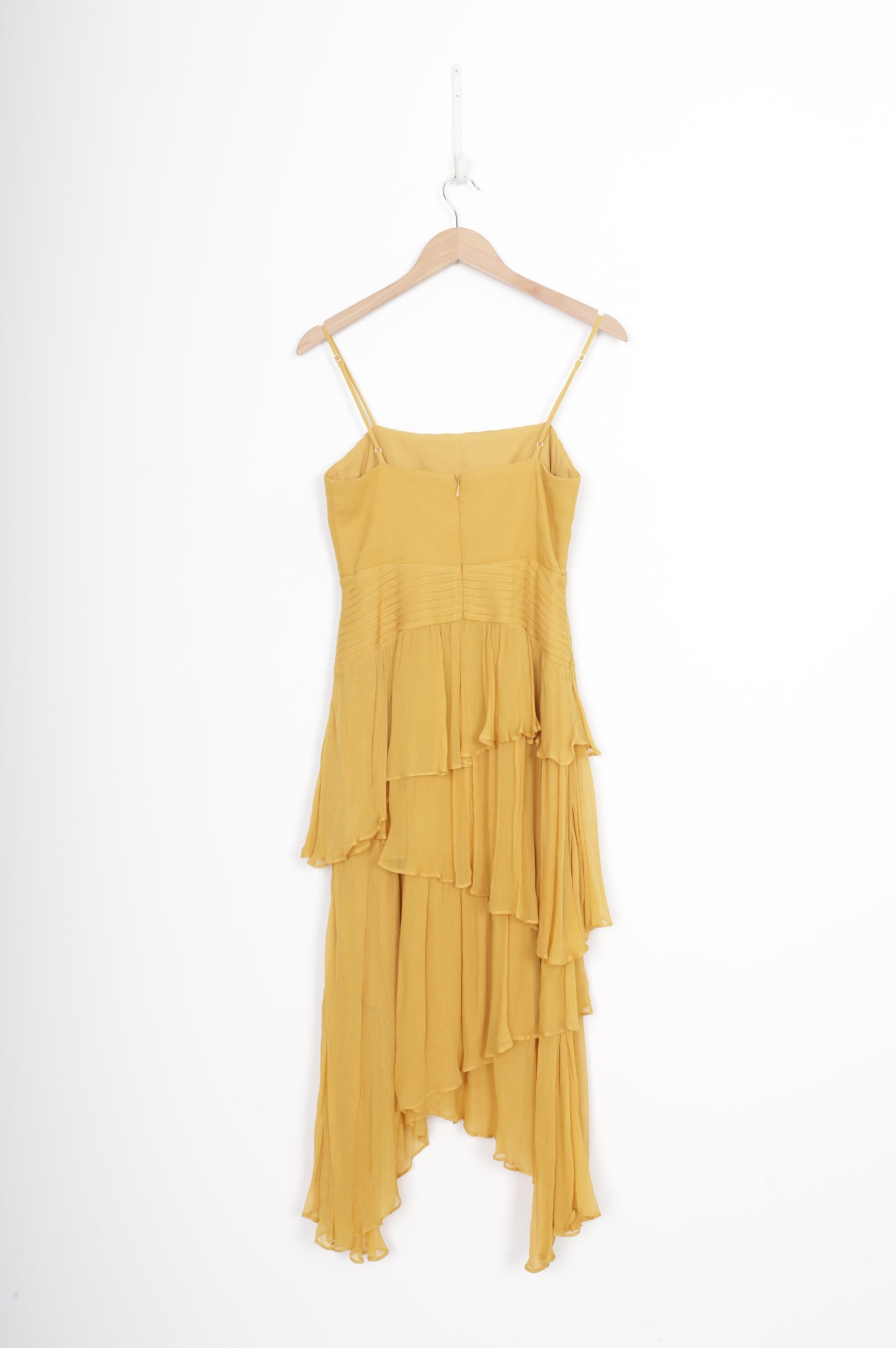 Shona Joy Womens Yellow Dress Size 10