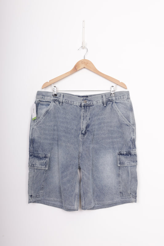 Vic NZ Supply Co Mens Blue Shorts Size W 36