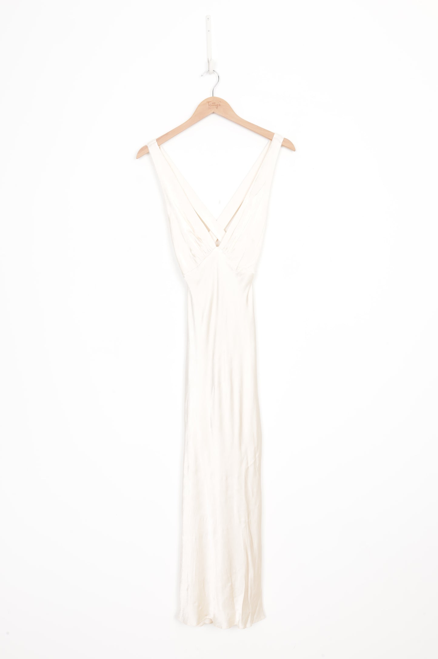 Shona Joy Womens Cream Dress Size 4