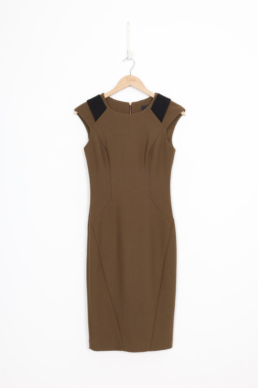 Cue Womens Green Dress Size 6