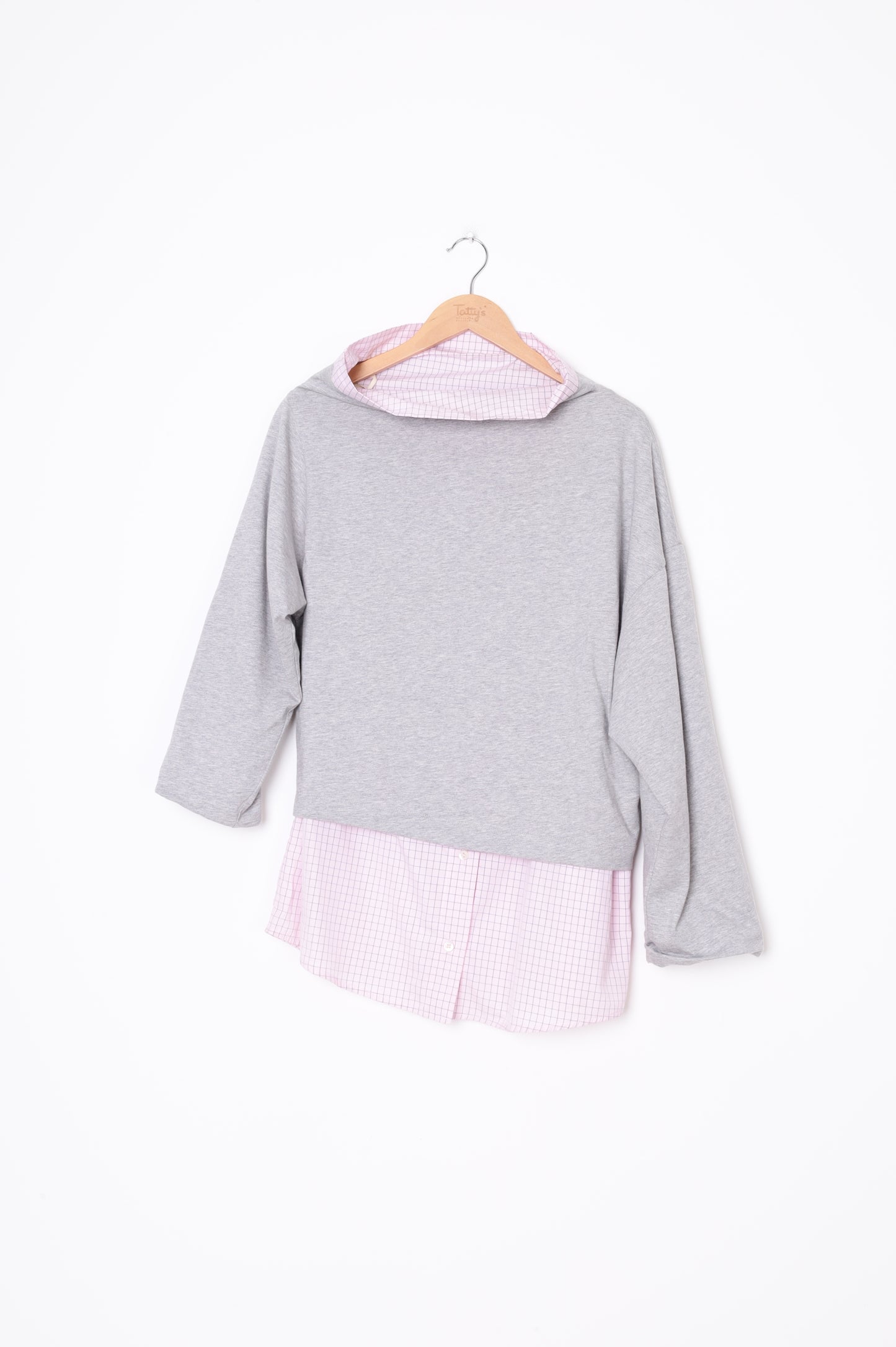 Dries Van Noten Womens Grey Top Size S
