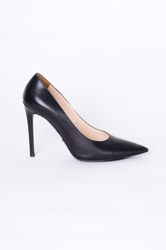 Prada Womens Black Heels Size EU 38