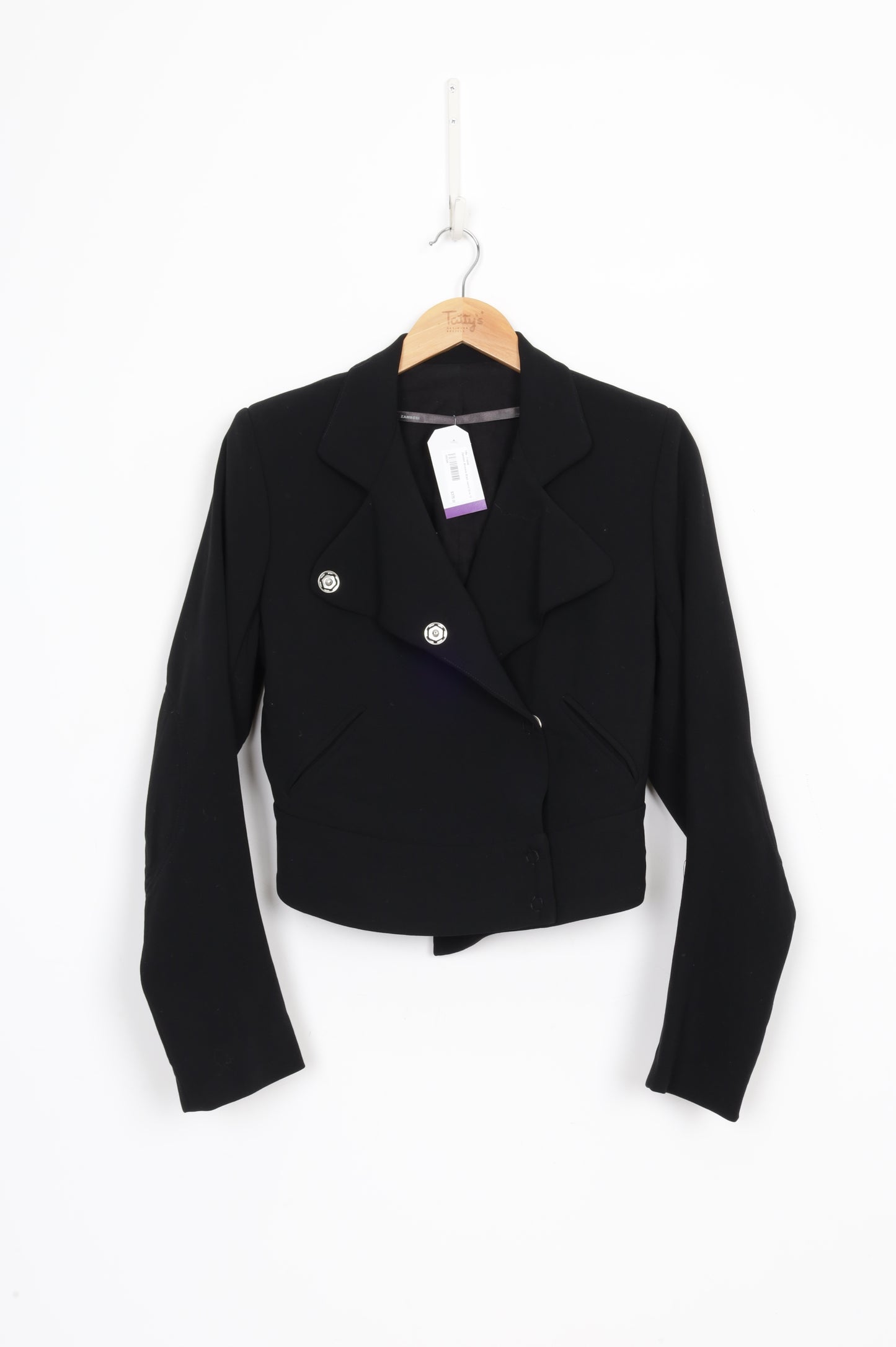 Zambesi Womens Black Jacket Size 12