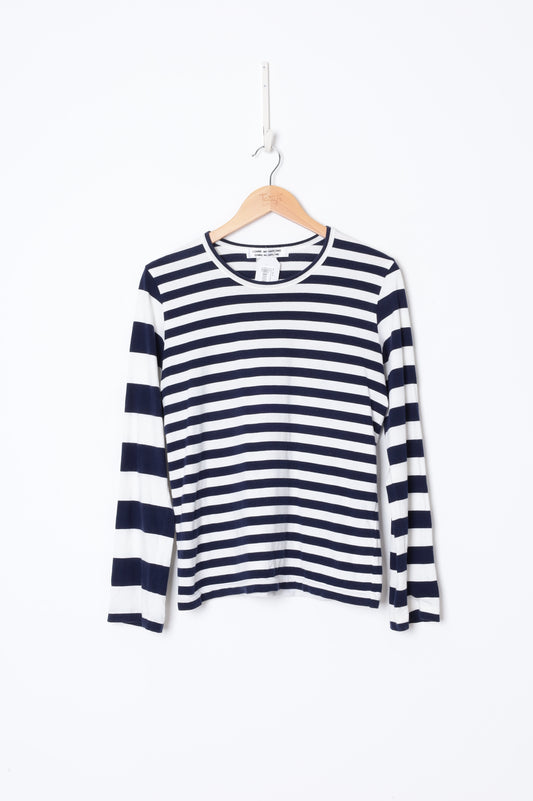 Comme Des Garcons Womens Blue Top Size L