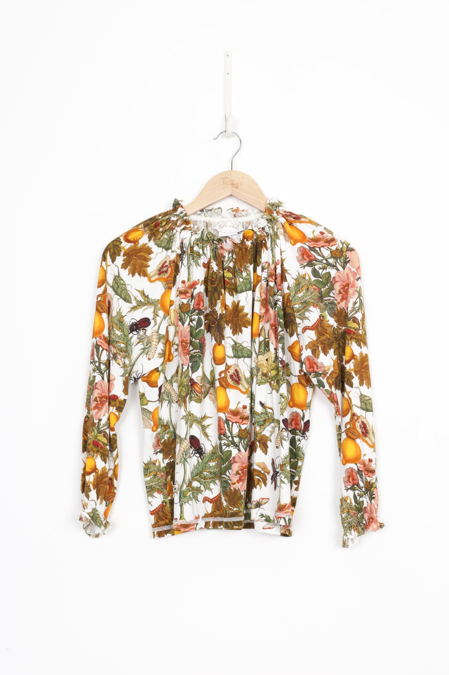 Karen Walker Womens White Top Size 4