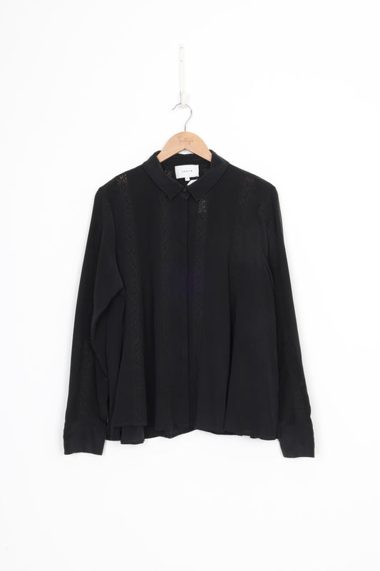 Joslin Womens Black Shirt Size 14