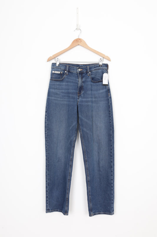 Calvin Klein Womens Blue Jeans Size W 28
