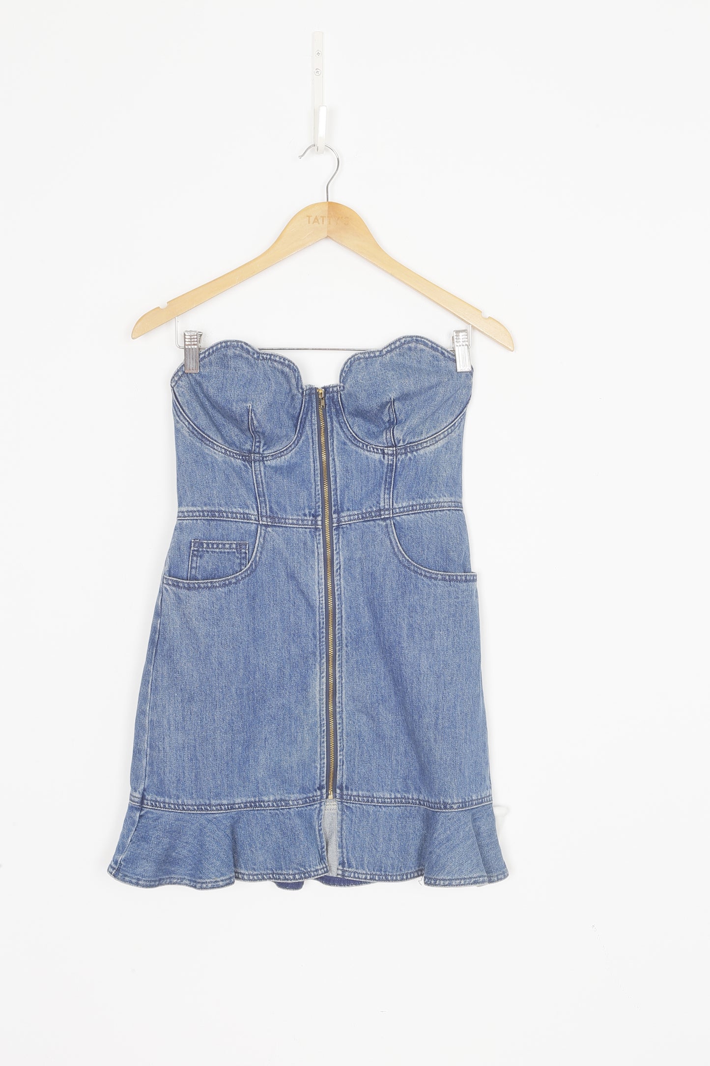 Self Portrait Womens Blue Dress Size 8